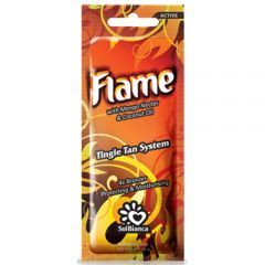 Крем для солярия с нектаром манго, маслом кокоса, 4-компонентный бронза SolBianca Flame 15мл