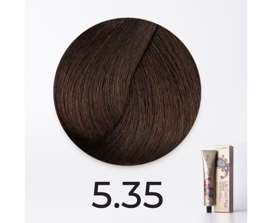 Краска для волос FarmaVita Life Color Plus 5.35 шоколад, 100мл