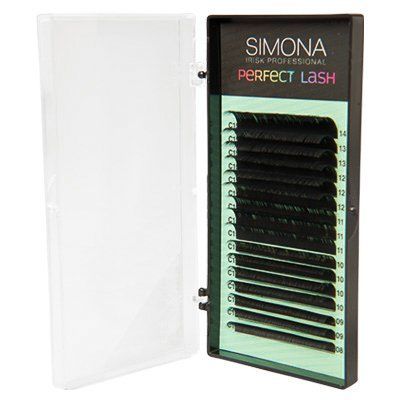 Ресницы на ленте Simona Perfect Lash, 16линий, 0,15 C-изгиб , MIX