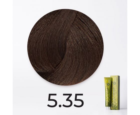 Краска для волос FarmaVita B.Life Color 5.35 Светло-каштановый шоколадный, 100мл
