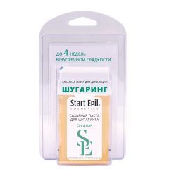 Набор для шугаринга Start Epil сахарная паста в картридже "Средня" 100г +  полоски