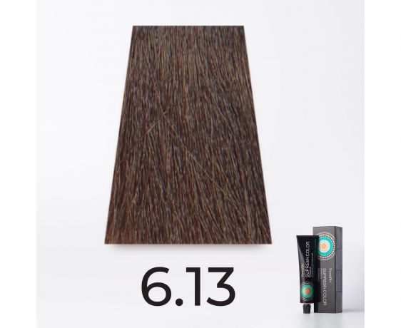 Краска для волос FarmaVita Suprema 6.13 темный блондин бежевый, 60мл