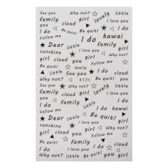 Наклейки для ногтей F171