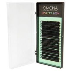 Ресницы на ленте Simona Perfect Lash, 16линий, 0,15 D-изгиб , MIX