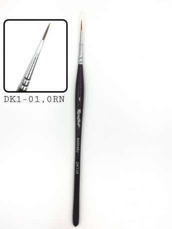 DK1-01,0RN Кисть кол.кру. 1 нест.бордо