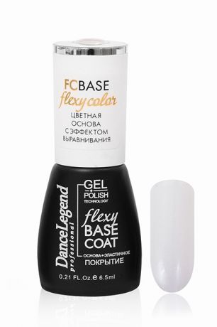 Гель-лак для ногтей "Dance Legend" Flexy Base Coat Milky Pearl (6.5мл)