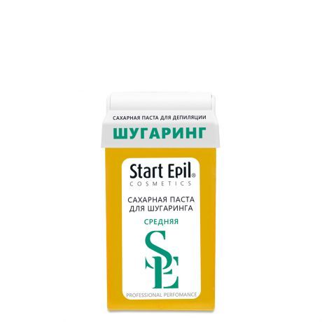 Сахарная паста для депиляци Start Epil в картридже "Средняя" 100г