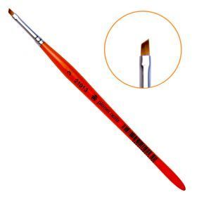 Кисть Planet Nails для китайской росписи из синтетического волоса скошенная № 3