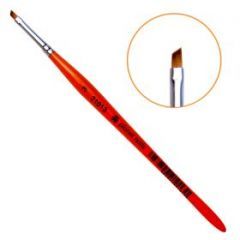 Кисть Planet Nails для китайской росписи из синтетического волоса скошенная № 3