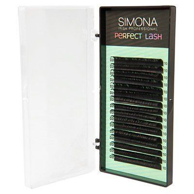 Ресницы на ленте Simona Perfect Lash, 16линий, 0,20 D-изгиб , 10 мм