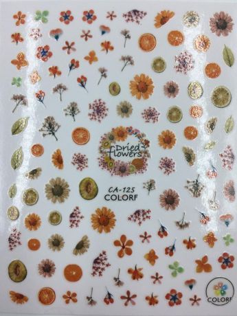 Наклейки для ногтей CA125