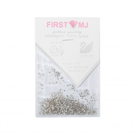 Стразы белые E.Co Nails, 1440шт