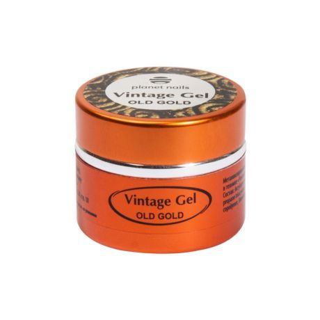 Гель-паста для чеканки Planet Nails - Vintage Gel old gold 5г