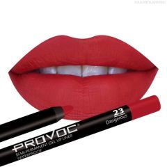 Гелевая подводка в карандаше для губ Provoc Gel Lip Liner №23 Dangerous	