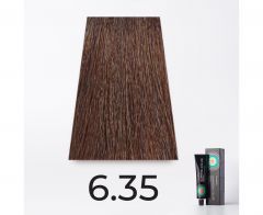 Краска для волос FarmaVita Suprema 6.35 темный блондин шоколадный, 60мл
