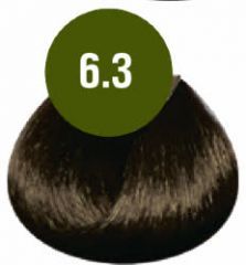 Краска для волос FarmaVita B.Life Color 6.3 Темный блондин золотистый, 100мл