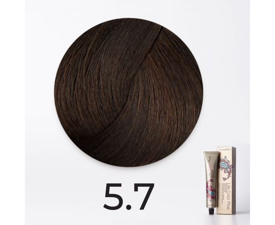 Краска для волос FarmaVita Life Color Plus 5.8/5.7 средний коричневый кашемир, 100мл