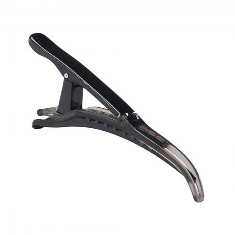 Зажим для волос МР глянц. пластмас. черный 140'13мм 4шт./уп арт.СН36641