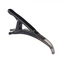 Зажим для волос МР глянц. пластмас. черный 140'13мм 4шт./уп арт.СН36641