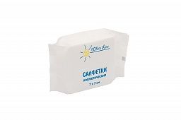 Салфетка маникюрная для искусственного покрытия 4*6 White line 600 шт/уп.