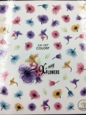 Наклейки для ногтей CA187