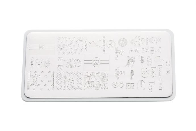 Пластина для стемпинга E.co Nails QS+05