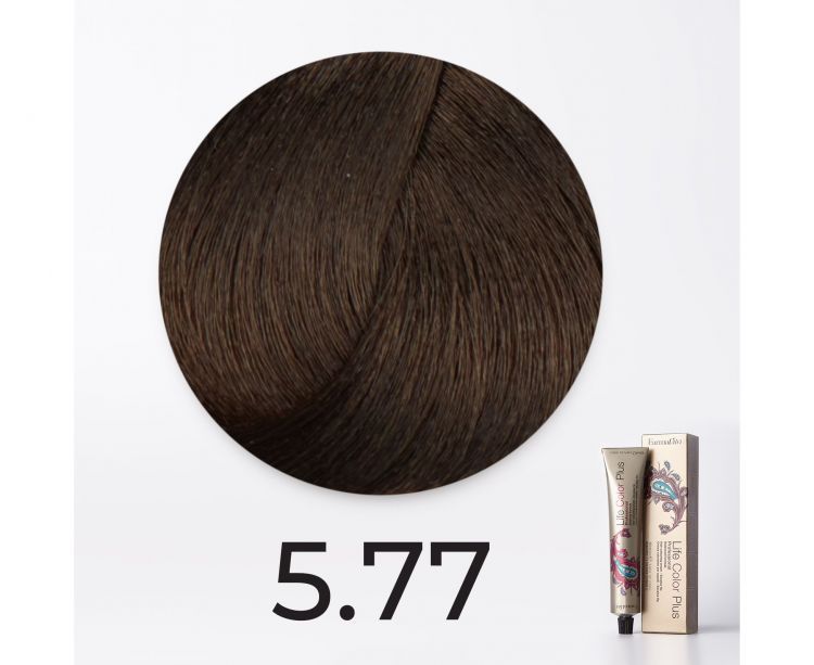 Краска для волос FarmaVita Life Color Plus 5.77 средний интенсивный ...