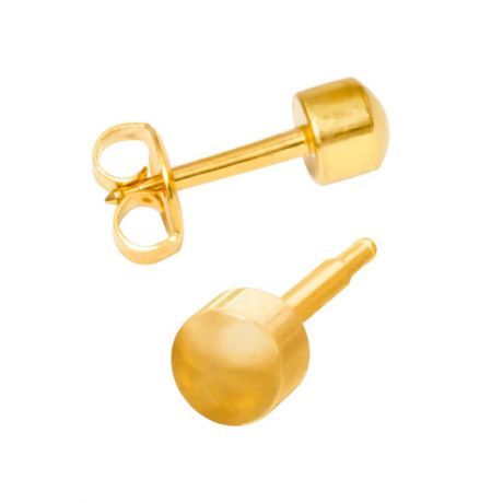 R 200 - шарики средние, стальные сзолотым  покрытием