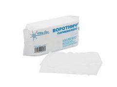 Салфетка одноразовая (воротнички) 7*40 спанлейс 40 белый 50шт пачка Z сложение