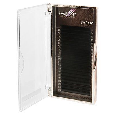 Ресницы на ленте Virtuoz. 20 линий, 0.20 D-изгиб, MIX