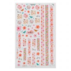 Наклейки для ногтей F482