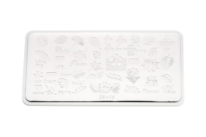 Пластина для стемпинга E.co Nails QS+08