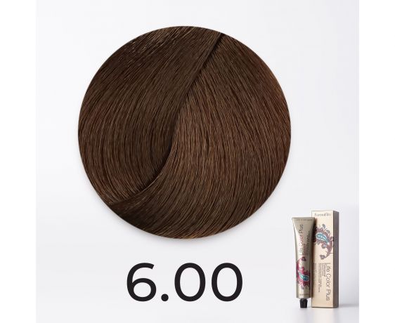Краска для волос FarmaVita Life Color Plus 6.00 темный блондин интенсивный, 100мл