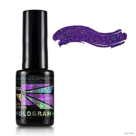 №711 Гель-лак 3-х фазный HOLOGRAM+ GC 7мл 