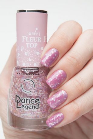 Лак "Dance Legend" топ Fleur 15мл