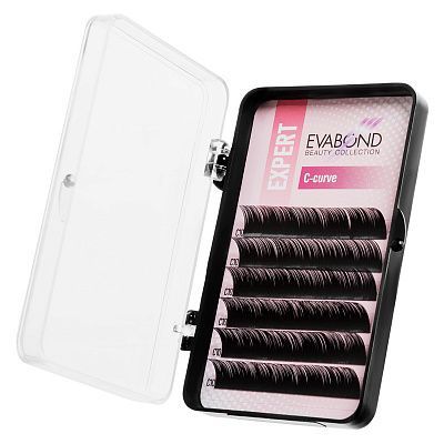 ресницы на ленте Expert, 6 линий, 0.10 D-изгиб, 8мм