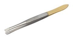 Пинцет скошенный Metzger РТ-385-HG