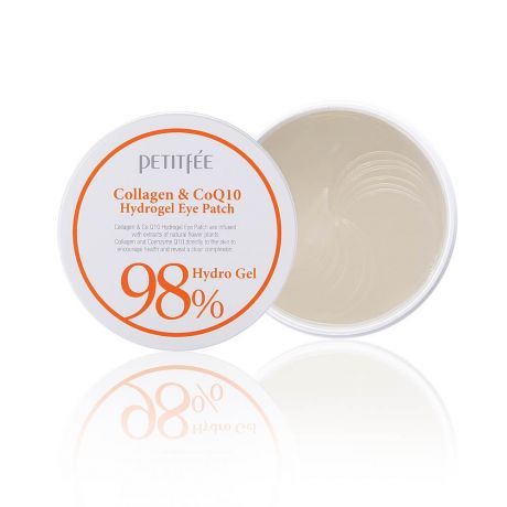 PETITFEE Набор патчей д/век гидрогел. КОЛЛАГЕН/Q10 Collagen&CoQ10 Hydrogel Eye Patch, 60 шт
