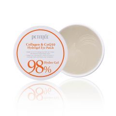 PETITFEE Набор патчей д/век гидрогел. КОЛЛАГЕН/Q10 Collagen&amp;CoQ10 Hydrogel Eye Patch, 60 шт