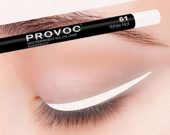 Гелевая подводка в карандаше для глаз Provoc Gel Eye Liner №61 Champagne