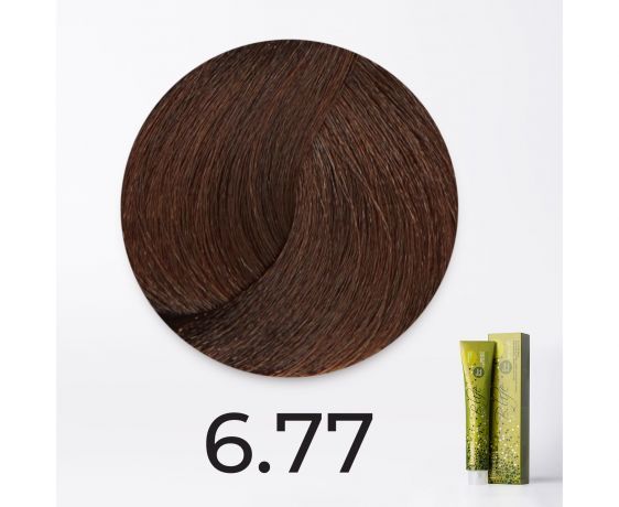 Краска для волос FarmaVita B.Life Color 6.77 Светлый интенсивный коричневый кашемир, 100мл
