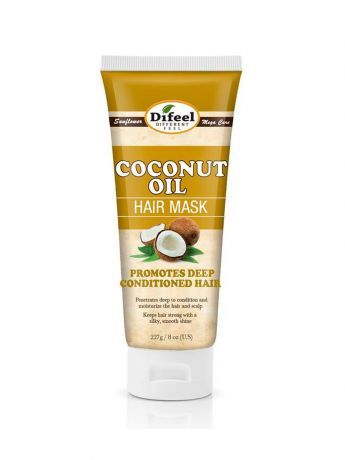 Маска для волос премиальная с кокосовым маслом Difeel Coconut Oil Premium Hair Mask 236мл