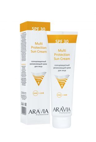 Солнцезащитный крем для лица увлажняющий ARAVIA Proffessional SPF30 100 мл