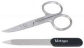 Маникюрный набор (2 предмета) Metzger MS-102-D