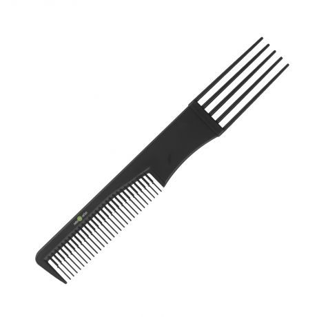 Расческа карбоновая для начеса с пласт. зубцами 192 мм арт.SА40152