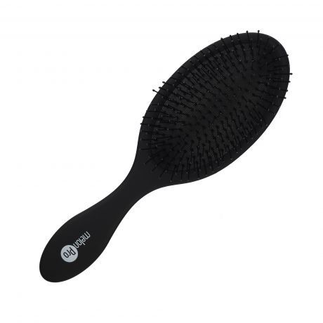 Щетка массажная для волос ruЬЬег покрытие, 100% нейлон, овальная Melon Pro, 11- ряд, 224*70мм