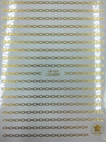 Наклейки для ногтей CB024