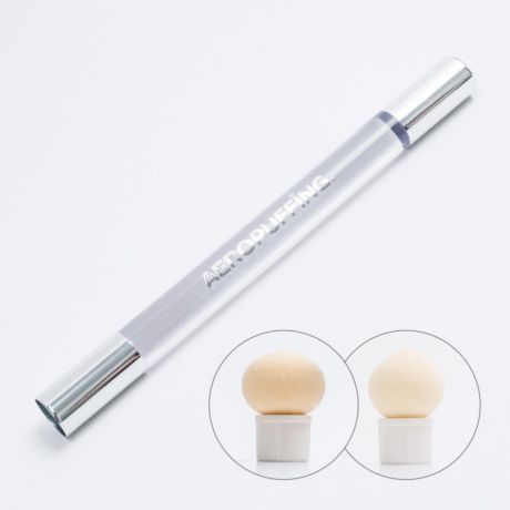 Aeropuffing Stick with 2 Sponge - стилус-держатель для спонжа с двумя спонжами