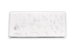 Пластина для стемпинга E.co Nails QS+12