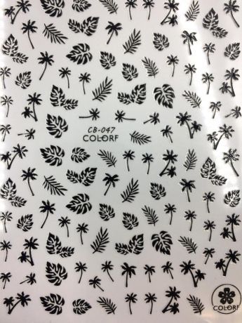 Наклейки для ногтей CB047